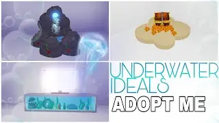 💦*New* Custom UNDERWATER ideals 💦| Adopt Me Building Hacks