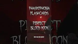 My last game before the holiday update was a perfect blood moon #phasmophobia