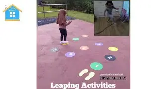 2 Leaping Activities for Kids & Toddlers | Gross Motor Skills | Physical Play | EYFS