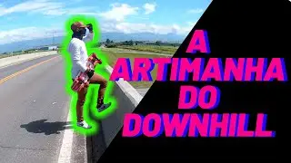 Aprendendo a artimanha do downhill!!