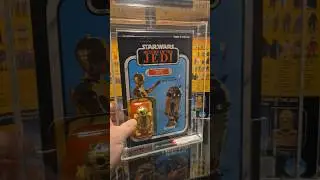 1983 Vintage Star Wars R2-D2 figure graded AFA #starwars #starwarsactionfigures #vintage #nostalgia