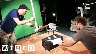 Behind the Scenes: Star Wars Lego AT-ST Walker Gets Obliterated by Swinging Logs