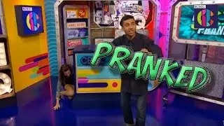 CBBC presenters PRANKED live on TV AGAIN!!! | CBBC