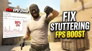 Fix High CPU & Low GPU Usage in CS2 (2026) | Massive FPS Boost & Smooth Gameplay