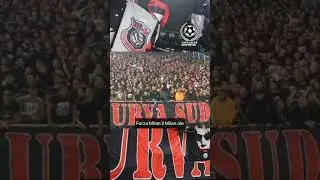 🏴&zwj;☠️ Forza Milan Curva Sud 🗣️📢 #shorts