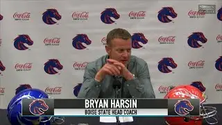 Boise State's Bryan Harsin on Riley Whimpey and facing Fresno State