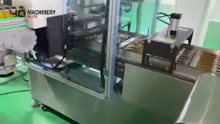 large box cartoning machine for bottles #cartoner #equipment #packaging #factory