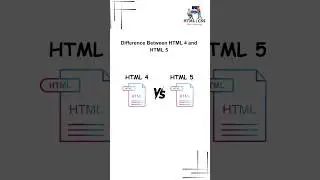 Html4 and html5 Difference...  #html #like #youtubeshorts #shorts #comment #css #javascript #htm5