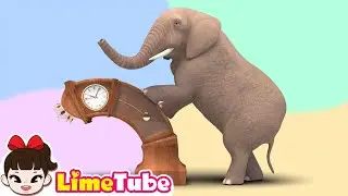 Hickory Dickory Dock & Ten In The Bed + Nursery Rhymes Song for kids | LimeTube Melody