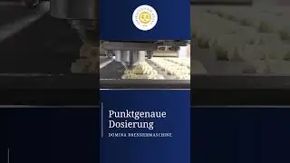 Domina Dressiermaschine dosiert Punktgenau. #b&auml;ckermeister #konditor #backen #b&auml;cker