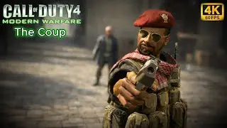 Call of Duty 4: Modern Warfare &ndash; The Coup | 4K 60FPS Campaign Gameplay