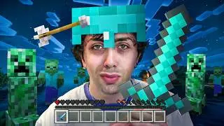 I beat Minecraft on Hardcore 😎