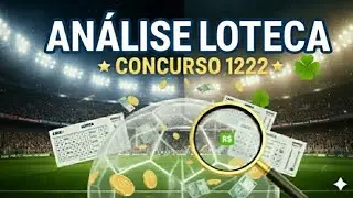 LOTECA An&aacute;lise Concurso 1222