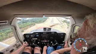 Cessna 150 Under the Hood, Unusual Attitudes and Towered Landing Practice