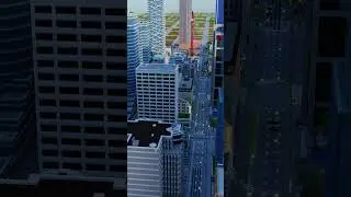 Our HUGE new #minecraft Building Toronto Building!