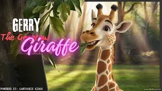 GERRY The Generous GIRAFFE Story in English | Children animated cartoon | Moral story | Life lesson