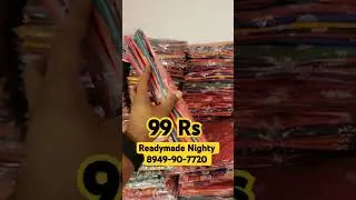 99 Readymade NIGHTY AVAILABLE New Stock || #balotra #nightyfactory