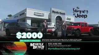 The Summer of Jeep at Myrtle Beach Chrysler Jeep!  #jeeplife