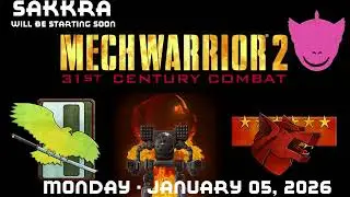 Mechwarrior 2! Wolf Clan campaign!  Sakky Online! #Love