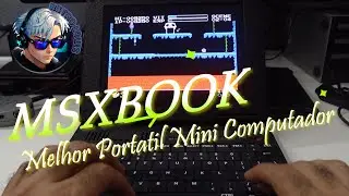 MSXBOOK: Primeiras Impress&otilde;es do Melhor FPGA Retro Computador Mini