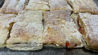 JAM CREAM & STRAWBERRY PUFF PASTRY | Irresistibile! Quick to make and won&rsquo;t last a day!!