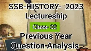 History- Previous year Question Paper SSB... and Important for CPET ODISHA