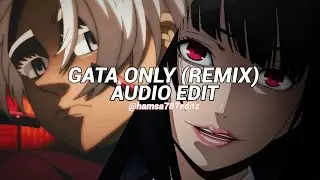 Gata Only - FloyyMenor Ft.CrisMj (Dscvr Remix /Best Part/TikTok Version) [Edit Audio]