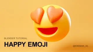 [Blender Tutorial] 이모지 모델링