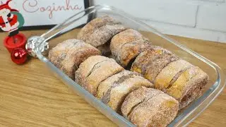 RABANADA RECHEADA COM NUTELLA E DOCE DE LEITE - COMO FAZER RABANADA