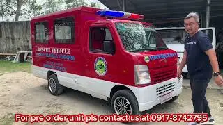 Our Suzuki Fb type Da63 model. Emergency Vehicle bound to San Jorge W. Samar