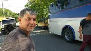 &Ocirc;nibus Scania K 124 360 revis&atilde;o de c&acirc;mbio 7 marcha  defeito escapando marcha