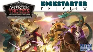 Обзор Ascension Tactics от Man vs Meeple (Stone Blade Entertainment / Ultra Pro)