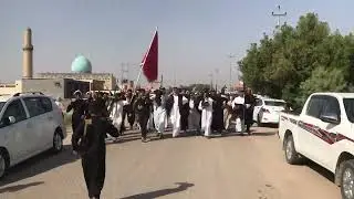 دخول عشيره ال كولبه خفاجه الى فاتحه المرحوم الحاج غالب ال مطشر شيخ الطلاحبه خفاجه