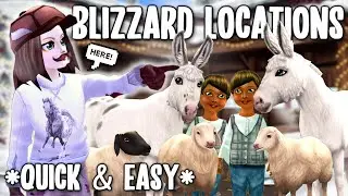 Blizzard Locations: Sheep, Lost & Found, Snowed In, Donkeys & more! (Firgrove, Golden Hills & more)