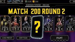 Match 200 With Gold Edenian Tower. Round 2. MK Mobile