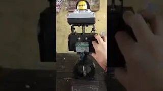 PNEUMATIC BUTTERFLY VALVE WITH ROTEX NAMUR SOLENOID VALVE