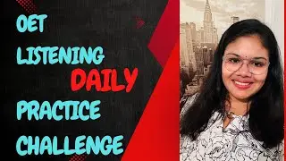 Daily oet listening practice material ..||oet exam model material //oet exam update&hellip;