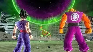 Protecting the Earth - Orange Piccolo, Gohan & Gamma VS Cell Max! Dragon Ball Xenoverse 2