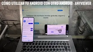 LA MEJOR APP SIN LAG PARA ACCESO REMOTO ANDROID Y PC - AnyViewer