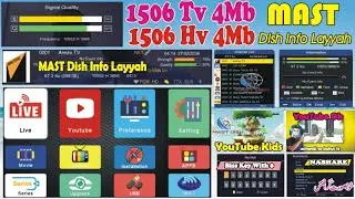 1506HV New Software September 2025 | YouTube, IPTV, Double Zoom Signal, Nashare