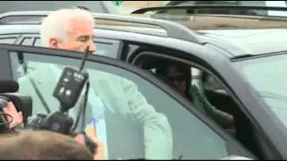 Raw Video: Sandusky Departs Pa. Courthouse
