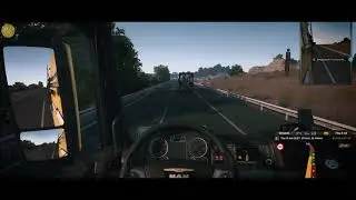 Smooth Driving Video in ETS 2 Multiplayer