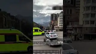 Сотрудники ДПС НЕ ПРОПУСКАЛИ СКОРУЮ ПОМОЩЬ ИЗ -ЗА КОРТЕЖА! #shorts