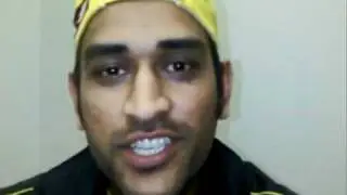 Dhoni LIVE - my apologies - won't be able to make it