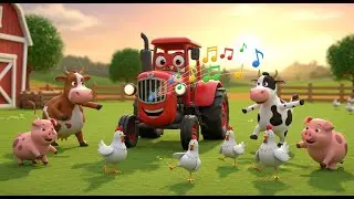Tractor on the Farm Song | Fun Kids Rhyme & Learning Animation 2025