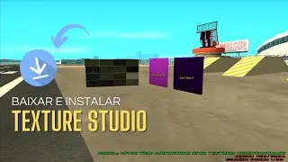 Como baixar e instalar o Texture Studio e as outras ferramentas de mapea&ccedil;&otilde;es.