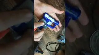 How to take out an air restrictor on a Nerf jolt