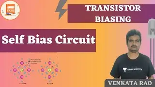 Self Bias Circuit | Transistor Biasing | GATE/ESE | Venkata Sir