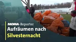 Neujahrsputz im Park | ARD Morgenmagazin