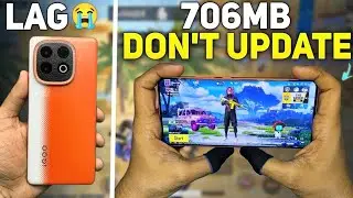 НЕ ОБНОВЛЯЙТЕ🤬 iQOO Neo 10 после обновления до 706 МБ. Тест BGMI / Обзор игр на iQOO Neo 10 в 202...